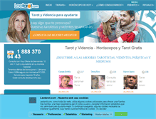 Tablet Screenshot of leotarot.com